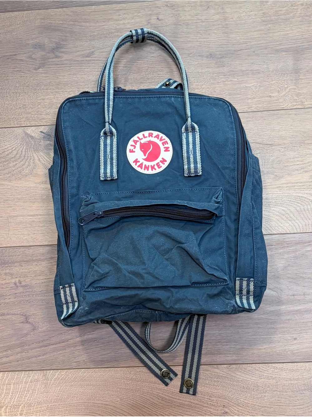 Fjallraven Kanken Dark Navy Canvas Backpack